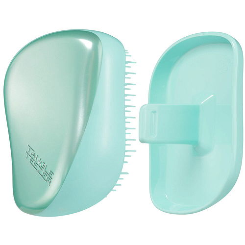 Tangle Teezer Расческа Compact Styler Frosted Teal Chrome