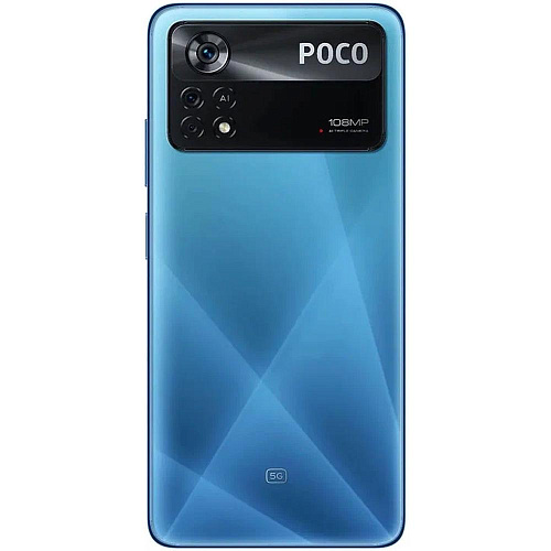 Смартфон Poco X4 Pro 5G 6/128GB RU Laser Blue