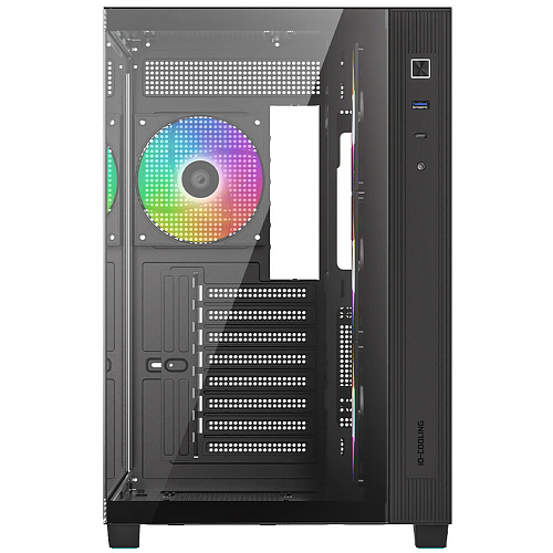 Корпус ATX Miditower ID-Cooling View 510 ARGB Black