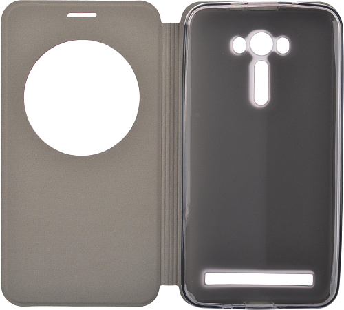 Чехол для Asus ZenFone 2 Laser ZE550KL skinBOX Lux AW красный 