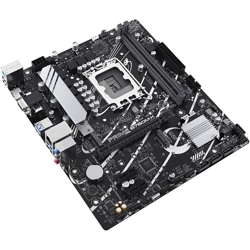 Материнская плата ASUS Prime B760M-K B760 Socket-1700 2xDDR5, 4xSATA3, RAID, 2xM.2, 1xPCI-E16x, 4xUSB3.2, D-Sub, HDMI, 2,5Glan, mATX