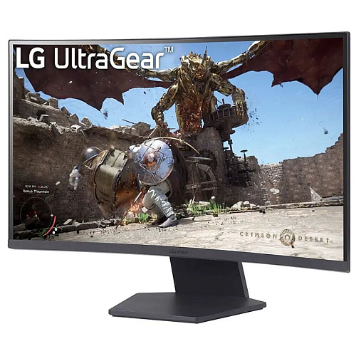 Монитор 27" LG UltraGear 27GS60QC-B VA 2560x1440 1ms HDMI, DisplayPort
