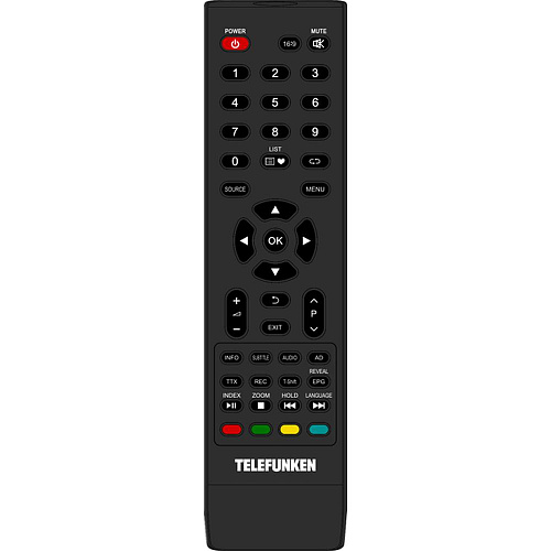 Телевизор 40" Telefunken TF-LED40S01T2 (Full HD 1920x1080) черный