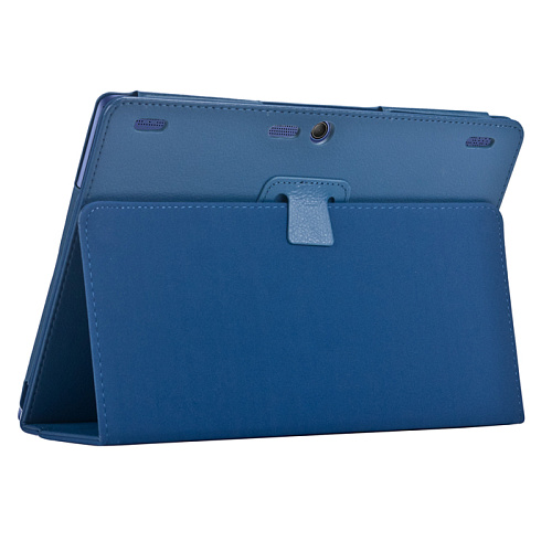 Чехол для Lenovo Tab 2 A10-30 X30, IT BAGGAGE, эко кожа, синий