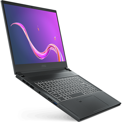 Ноутбук MSI Creator 15 A10SDT-056RU Core i7 10750H/16Gb/512Gb SSD/NV GTX1660Ti Max-Q 6Gb/15.6" FullHD Touch/Win10 Grey