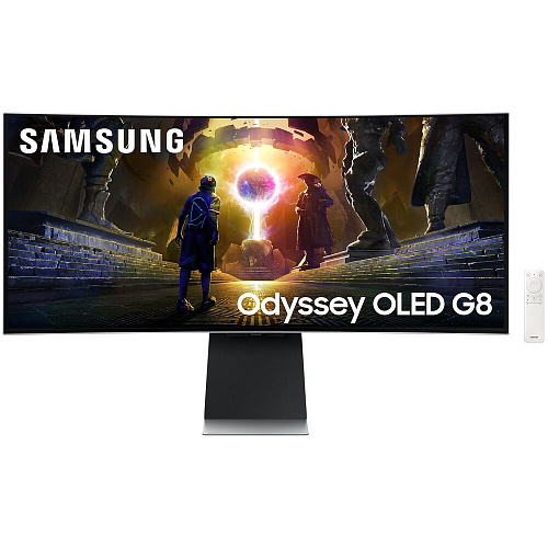 Монитор 34" Samsung Odyssey G8 LS34DG852SIXCI OLED 3440x1440 0.03ms HDMI, DisplayPort