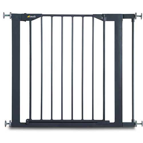 Ворота безопасности Hauck Close N Safe + дополнительная секция 7cm (charcoal)