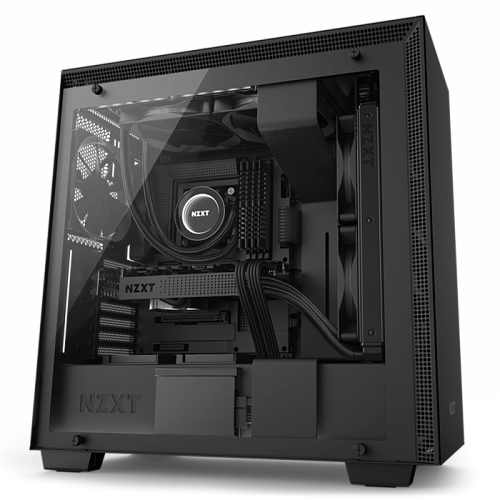 Корпус ATX Miditower NZXT H700i Smart CA-H700W-BB Black