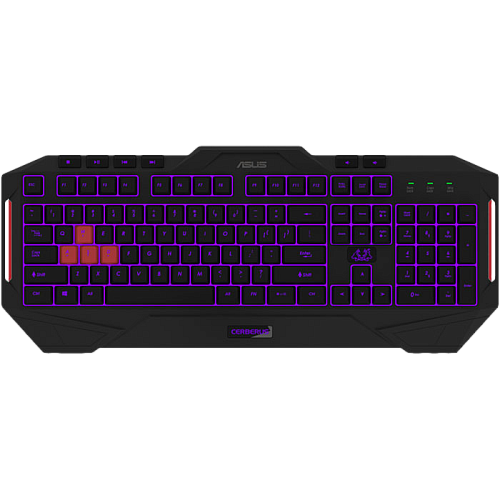 Клавиатура Asus Cerberus MKII Black