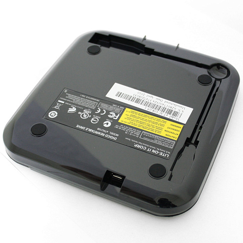 Внешний привод DVD-RW LiteOn eTAU108-05/07 DVD±R/±RW USB2.0 Black