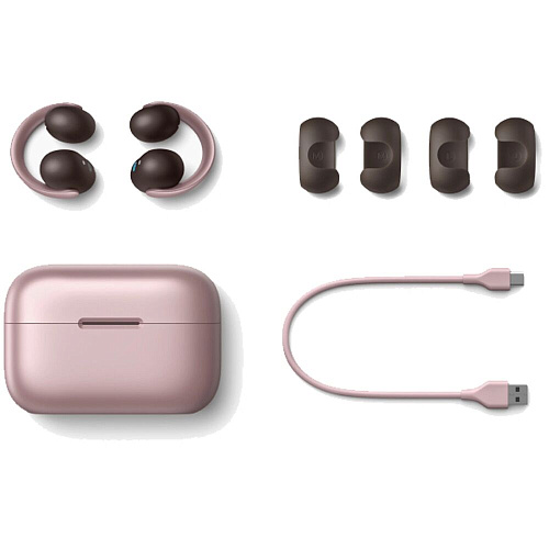 Bluetooth гарнитура Anker Soundcore AeroClip Pink