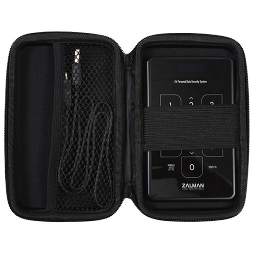 Корпус 2.5" Zalman ZM-SHE500, SATA--USB3.0, Black