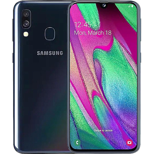 Смартфон Samsung Galaxy A40 (2019) SM-A405 64Gb черный