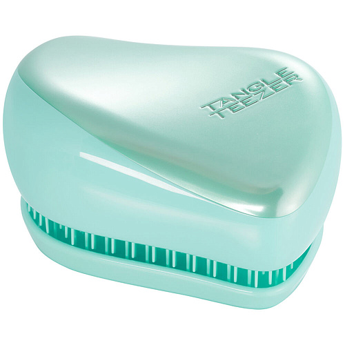 Tangle Teezer Расческа Compact Styler Frosted Teal Chrome