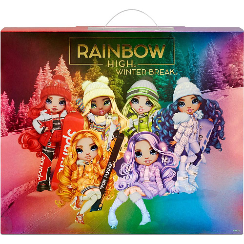 Игровой набор Rainbow High Winter Break Fashion Doll- Sunny Madison (Yellow) 574774