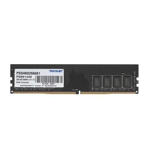 Модуль памяти DIMM 8Gb DDR4 PC21300 2666MHz Patriot Memory (PSD48G266681) УЦЕНКА