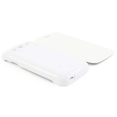 Чехол с аккумулятором для Samsung Galaxy S3 i9300/i9300I/i9300DS Gmini mPower Case MPCS30F Flip Cover 3200mAh белый
