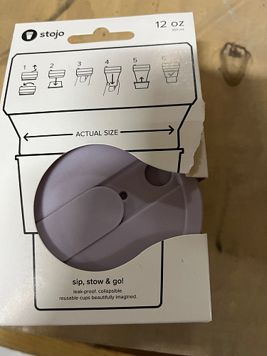 Stojo Складной стакан Lilac, 355 мл. УЦЕНКА
