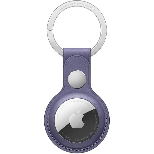 Брелок-подвеска для AirTag Leather Key Ring Wisteria
