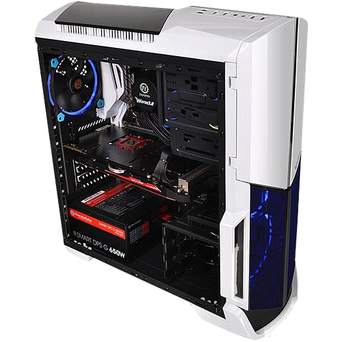 Корпус ATX Miditower Thermaltake Versa  N21 CA-1D9-00M6WN-00 White