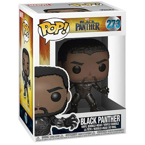 Фигурка Funko POP! Marvel "Черная пантера" Черная пантера (Black Panther) 23129