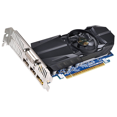 Видеокарта GIGABYTE GeForce GTX 750 Ti 2048Mb, LP GV-N75TOC-2GL DVI, HDMI, DP Ret
