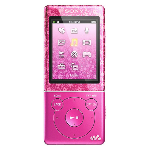 MP3-плеер Sony NWZ-E474P розовый