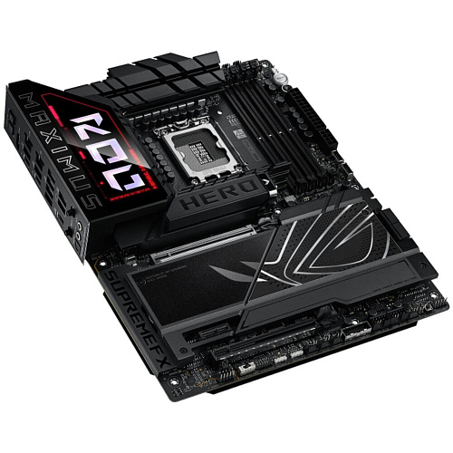 Материнская плата ASUS ROG Maximus Z890 Hero Z890 Soc-1851 4xDDR5, 4xSATA3, RAID, 6хM.2, 4xPCI-E16x, 9xUSB3.2, 2xUSB3.2 Type C, DP, HDMI, WiFi, 2xGlan, ATX