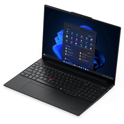 Ноутбук Lenovo ThinkPad E16 G3 Core Ultra 7 256V/16Gb/512Gb SSD/16" WUXGA/DOS Black