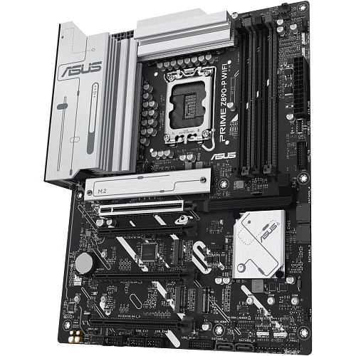 Материнская плата ASUS Prime Z890-P WiFi Z890 Soc-1851 4xDDR5, 4xSATA3, RAID, 4хM.2, 4xPCI-E16x, 3xUSB3.2, 1xUSB3.2 Type C, DP, HDMI, 2.5Glan, ATX