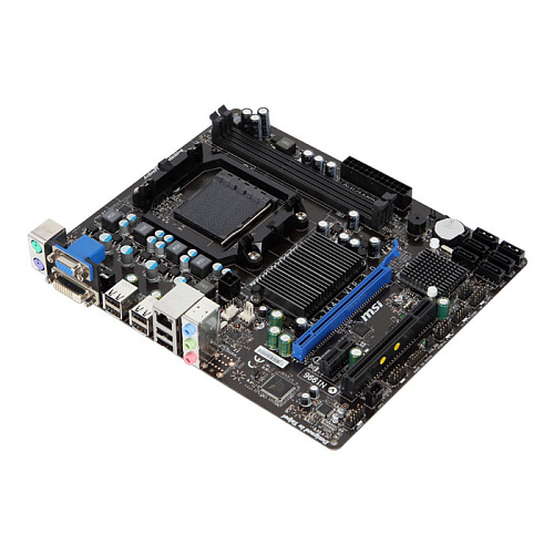 Материнская плата MSI 760GM-P23 (FX) Soc-AM3+ AMD 760G 2xDDR3, 1xPCI-E16x, Raid, GLan mATX OEM
