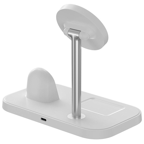 Беспроводная зарядная панель 3 в 1 Для IPhone, Apple Watch, Airpods TFN MAgTrio 22.5W White