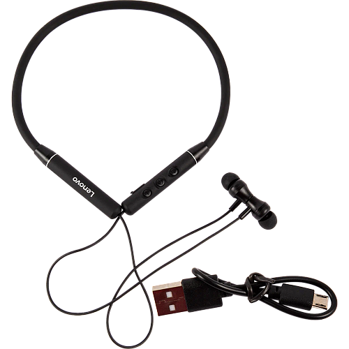 Bluetooth гарнитура Lenovo QE03 Black