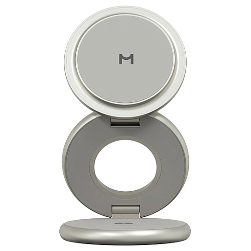 Беспроводная зарядная панель 3 в 1 Magssory Disc Signature Pro WCH073 Titan