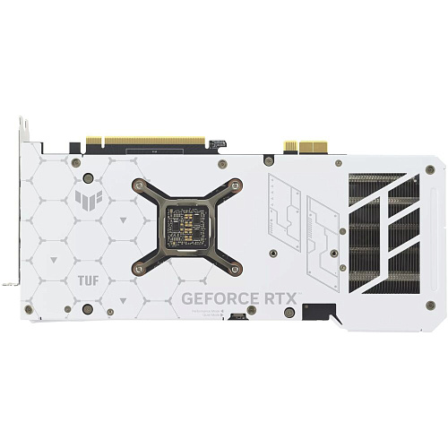 Видеокарта ASUS GeForce RTX 4070 Ti Super 16384Mb, TUF Gaming BTF White 16G (TUF-RTX4070TIS-16G-BTF-White) 2xHDMI, 3xDP, Ret