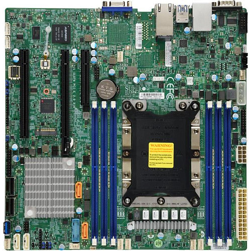 Материнская плата Supermicro C621 S3647 MATX MBD-X11SPM-F-B