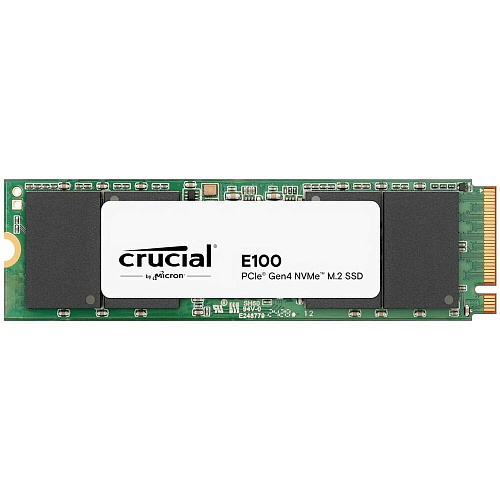Внутренний SSD-накопитель 480Gb Crucial E100 (CT480E100SSD8) M.2 2280 PCIe NVMe 4.0 x4
