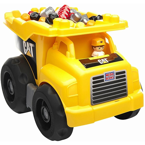 Mattel Mega Bloks Большой самосвал Катерпиллар DCJ86