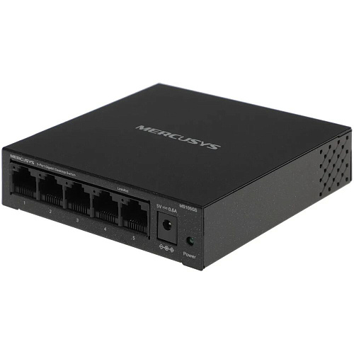 Коммутатор Mercusys MS105GS 5 ports 10/100/1000Mbps неуправляемый