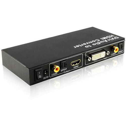 Конвертер DVI + Audio - HDMI Greenconnect (GC-DVI2HD)