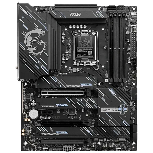 Материнская плата MSI Z890 Gaming Plus WiFi6E Z890 Soc-1851 4xDDR5, 4xSATA3, RAID, 4хM.2, 3xPCI-E16x, 3xUSB3.2, 1xUSB3.2 Type C, DP, HDMI, WiFi, 5Glan, ATX