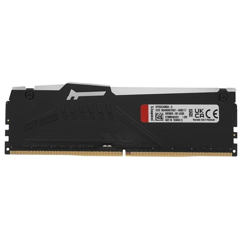 Модуль памяти DIMM 8Gb DDR5 PC41600 5200MHz Kingston Fury Beast Black (KF552C40BBA-8)