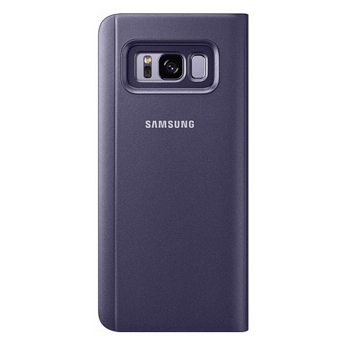 Чехол для Samsung Galaxy S8 SM-G950 Clear View Standing Cover, фиолетовый