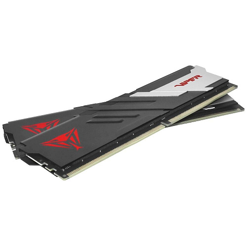 Модуль памяти DIMM 32Gb 2х16Gb DDR5 PC48000 6000MHz Patriot Memory Venom Black (PVV532G600C30K)