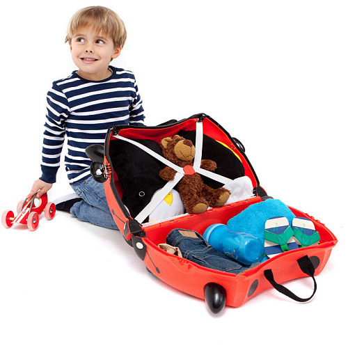 Чемодан Trunki на колесиках Божья коровка 0092-GB01-P1