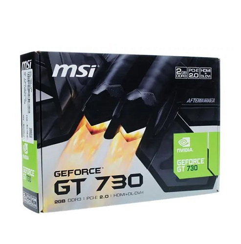 Видеокарта MSI GeForce GT 730 2048Mb, N730-2GD3V3 DVI, HDMI, VGA Ret УЦЕНКА