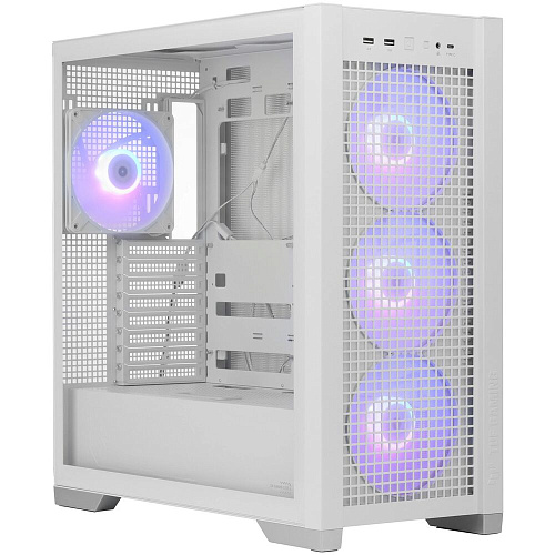 Корпус ATX Miditower ASUS TUF Gaming GT302 TG ARGB White