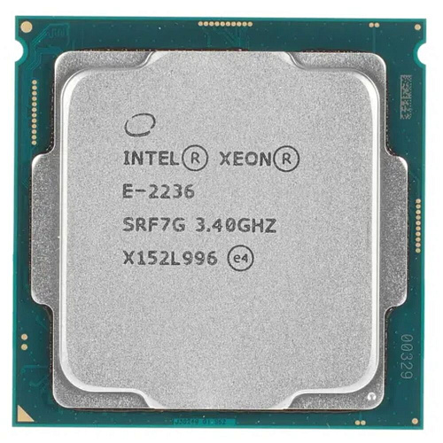 Процессор Intel Xeon E-2236 (3.40GHz) 12MB LGA1151 OEM