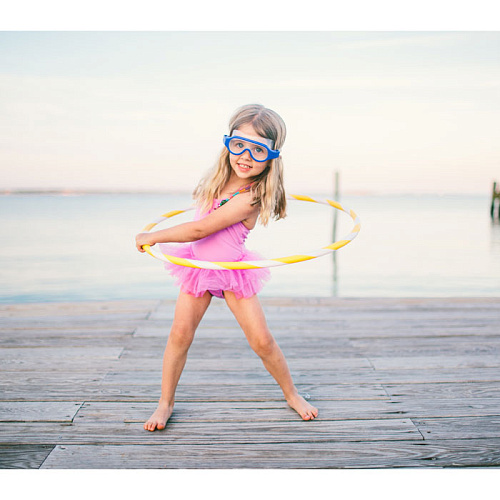 Очки для плавания Babiators Submariners. Ангелы (Angels). Синий. 3-7 лет