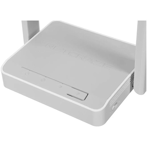Беспроводной маршрутизатор Netcraze Start NC-1112, Wi-Fi 802.11n 2,4 ГГц, 4x100 Мбит/с